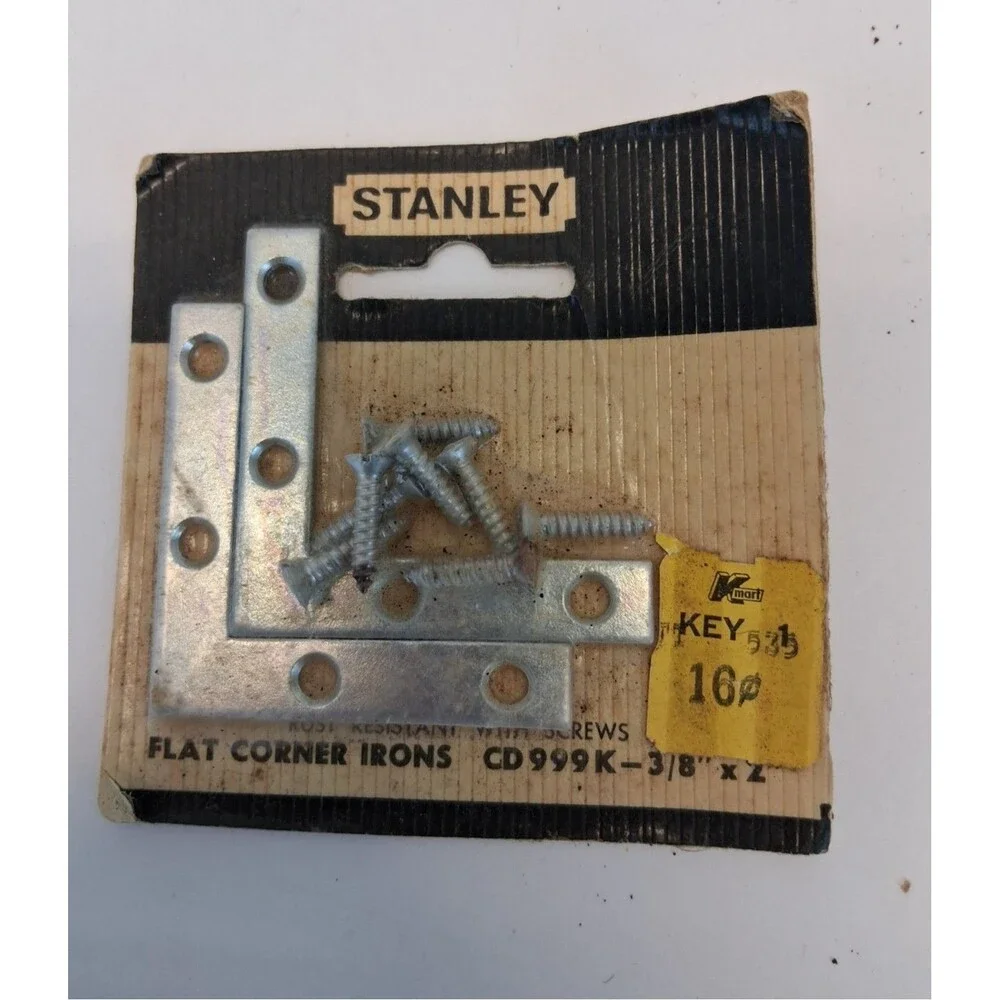 VTG Hardware Lot Stanley Anchor Picture Hangers Tacks Upholstery Nails USA, NOS